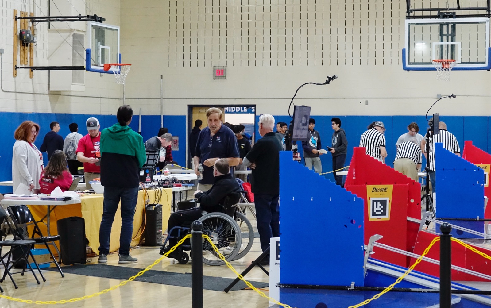 First competition round, photo 2